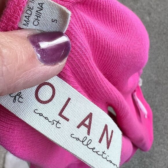 Dolan tulle sleeve tank pink size small - Picture 6 of 6